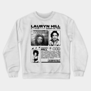 Lauryn Hill Fugees The Famous Vintage Retro Rock Rap Hiphop Crewneck Sweatshirt